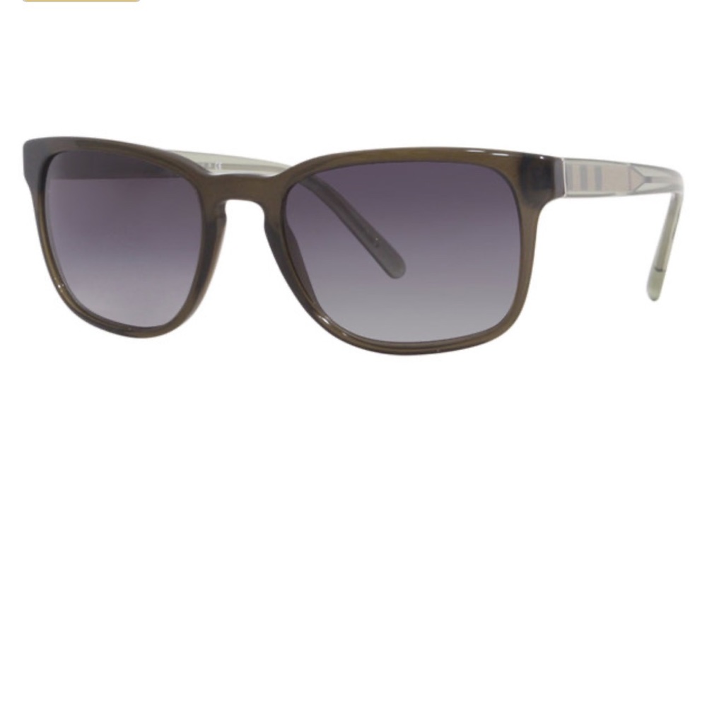 NWOT [Burberry] Men’s Olive Green Sunglasses B4222 3010/8G with Case